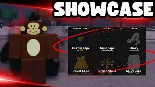 All COSMETICS & AURAS | Showcase | ROBLOX |The Strongest Battlegrounds