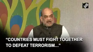 All countries should cooperate in fighting terrorism keeping aside politics: Amit Shah