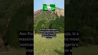 Aso Rock: Nigeria's Majestic Landmark in Abuja | Q&A #shorts  #AsoRock #AbujaLandmark #Nigeria