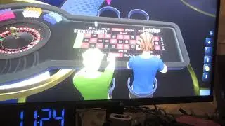 Vegas Infinite Roulette (35K win) Gomer Pile bet on Alone &hearts; = (5) (1Brian God=6)