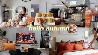 lets get cosy!!! decorating for autumn, cosy food & vibes!!