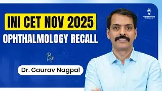 INICET November 2025 Ophthalmology Recall Discussion by Dr. Gaurav Nagpal