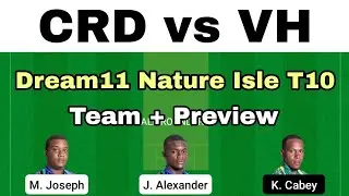 CRD vs VH Dream11 Nature Isle T10 | Champagne Reef Divers vs Valley Hikers | Dream11 team + Preview
