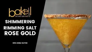 Cocktail Salt Rim - Rose Gold Shimmer Cocktail Rimming Salt | Bakell&reg;
