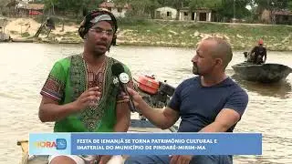 FESTA DE IEMANJÁ SE TORNA PATRIMÔNIO CULTURAL EIMATERIAL DO MUNICÍPIO DE PINDARÉ-MIRIM-MA.