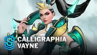 Calligraphia Vayne Wild Rift Skin Spotlight