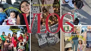 Vlog: abriendo los regalos de santa 🎅🏻,nos reunimos las mamas👩🏽,comemos en un buffet🍝