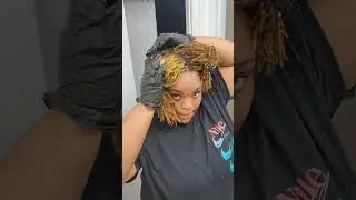 I still love my locs after dying. But definitely done with coloring. #microlocs #hairdye #diy