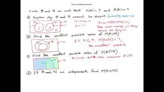 M An SL2 union and intersection probability logic example