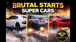 BRUTAL Supercar Cold Starts Compilation 🔥 Loudest Engine Startups Ever | Super Car Vault