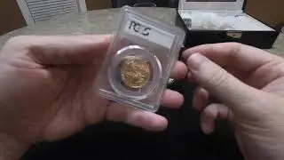 MS70 GOLD EAGLE FOUND AT RANDOM AUCTION (MY FIRST GOLD COIN)