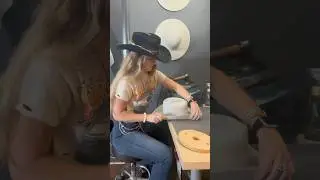 #hatshaping #nashville #millinery #milliner #handmade #customhat #creativeprocess #tennessee #hatter