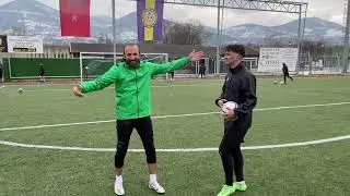 PENALTI CHALLENGE VE FİRİKİK - TAKIMIN ENİYİLERİYLE KAPIŞTIM!