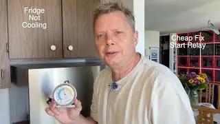 Fridge Not Cooling, Cheap Start Relay Fix Frigidaire FFHT1425VV