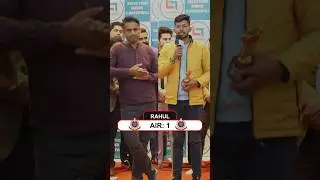 Meet Rahul AIR:  1 Delhi Police HCM