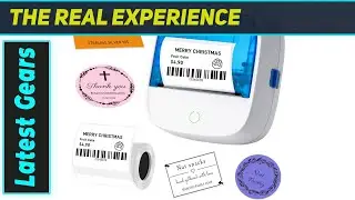 Best Portable Label Printer? FLYFAR B21 Bluetooth Thermal Printer Test