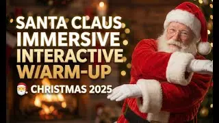 Santa Claus Immersive Interactive Warm-Up 🎅 Christmas 2025