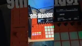 9th Wonder Cooks Up a Fire Beat on Maschine MK3! 🎹🔥 #9thwonder