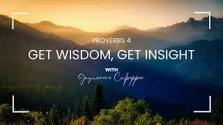The Written Part: Get Wisdom, Get Insight