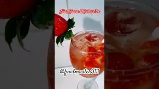 Refreshing Strawberry Cooler #viral #viralvideo #shorts #viralshorts #cocktail #cooler