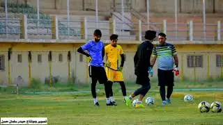 تدريب حارس المنتخب جلال حسن #تصويري