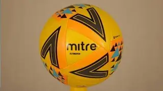 Mitre Ultimatch Match Football Yellow