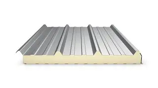 PUR Insulated Panel Topway&reg; Steel 3D Roof Panel
