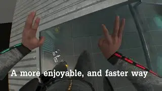 Getting out of the Boneworks Main Menu (QUICK AND EASY)