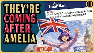British Propagandists Smears Amelia as Far-Right | Authoritarians are Panicking
