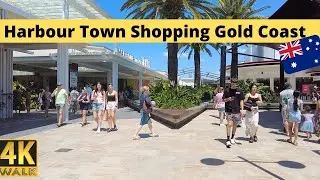 Harbour Town Shopping 🏖️ Gold Coast Australia