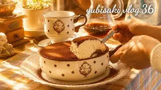 Маленькая кухня｜Сладкое на зиму ☕️ Тирамису и печенье с зефиром｜vlog.36