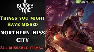 Northern Hiss City - Things You Might Have Missed (All Missable Items) - Blades Of Fire
