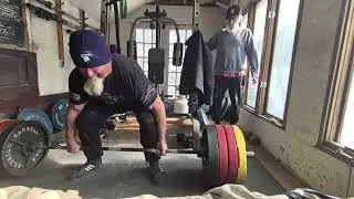 Deadlift(85%) 535x3x3 #powerlifting #deadlifts # back workout