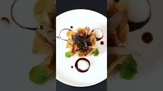 Blutwurst und Maronen 🔥#food #chef #foodie #foodlover #vegan #cheflife #chefkochvincentkochshow