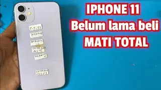 IPHONE 11 MATI TOTAL GARA-GARA KENA AIR
