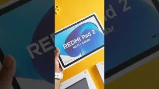 Redmi Pad 2 Wi-Fi + Cellular Unboxing and Hands-on 🔥 #ytshorts #redmipad2