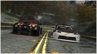 Chevrolet Corvette C6 Extended Customization FINAL RACE &bull; NFS Most Wanted 2005