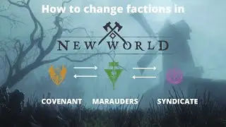 How to change factions in New World - step by step
