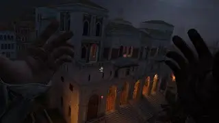 I am breaking in the plaza in Assassin's Creed (Assassin's Creed Nexus meta-quest) part 7