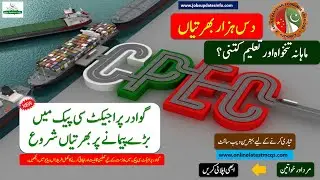 How to Apply in China Pakistan Economic Corridor CPEC Jobs 2022