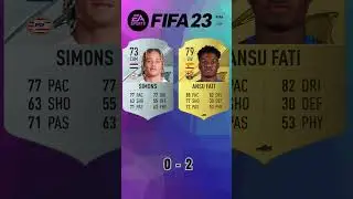 Xavi Simons vs  Ansu Fati 🔥 FIFA Evolution (FIFA 22-25) EAFC 25