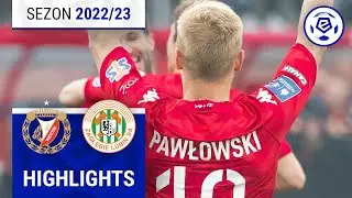 Widzew Łódź - Zagłębie Lubin 3:0 | SKRÓT | Ekstraklasa 2022/23 | 13. Kolejka