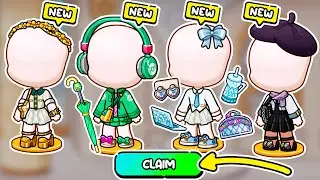 ⭐NEW! GET FREE OUTFIT IDEAS in AVATAR WORLD | PAZU