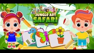 Jungle Safari Adventure for Kids 🐘🦁 | Learn Animal Names & Sounds | Jungle Book Cartoon