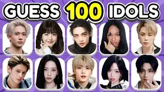 Сможете ли вы угадать 100 K-POP айдолов за 3 секунды?😳| Викторина по K-Pop 2026