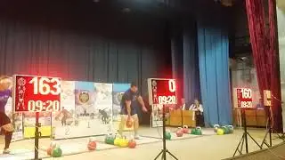 Рывок 177! Личный рекорд  Белицкий Леон +95.ЧУ Харьков
