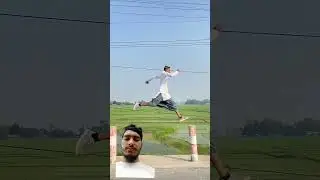 Power of lungi😯😯 #cricket #bdstunt #rsfahimstunts
