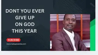 HOW DARE YOU GIVE UP ON GOD#hope#faith#believe#okonjichristophertv.