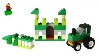 Lego Classic 10708 Green Creativity Box | Lego Speed Build