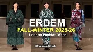 Erdem Fall-Winter 2025-26 | London Fashion Week